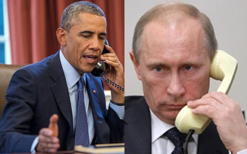 ​Putin və Obama Suriyadakı vəziyyəti müzakirə ediblər