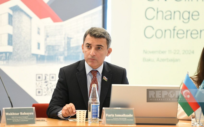 Azerbaijan to create special network of universities on climate change 