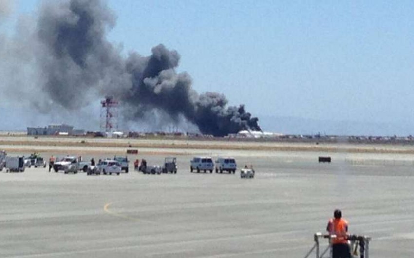 В результате возгорания самолета в аэропорту Лас-Вегаса пострадали 14 человек -ВИДЕО