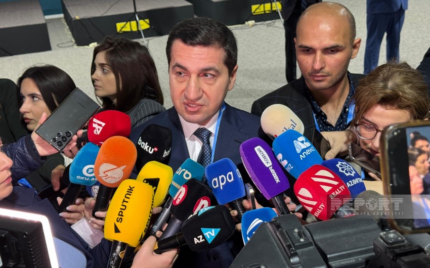 Pre-COP period marked by anti-Azerbaijani propaganda in media space, Hikmat Hajiyev says