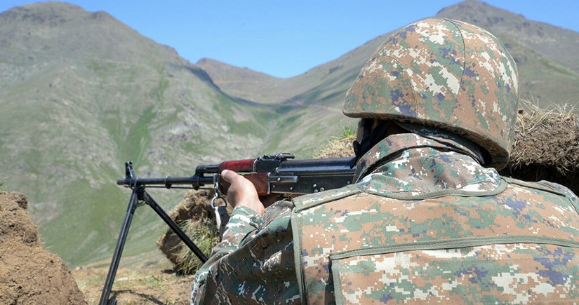 Armenian armed forces fire on Azerbaijani positions in Zangilan