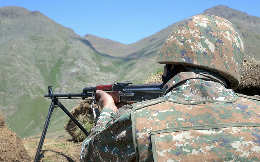 Armenian armed forces fire on Azerbaijani positions in Zangilan