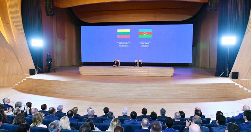 Bakıda Azərbaycan-Litva biznes forumu keçirilib 
