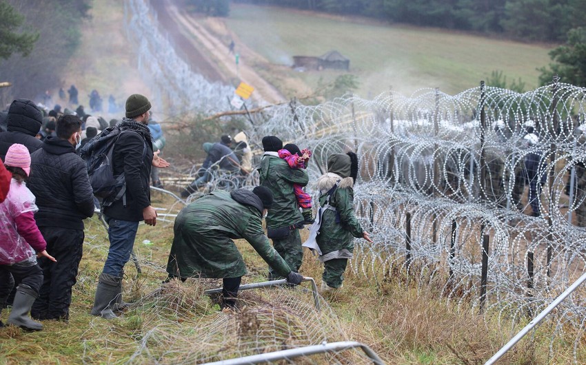 Over 110 migrants try to trespass Poland from Belarus 