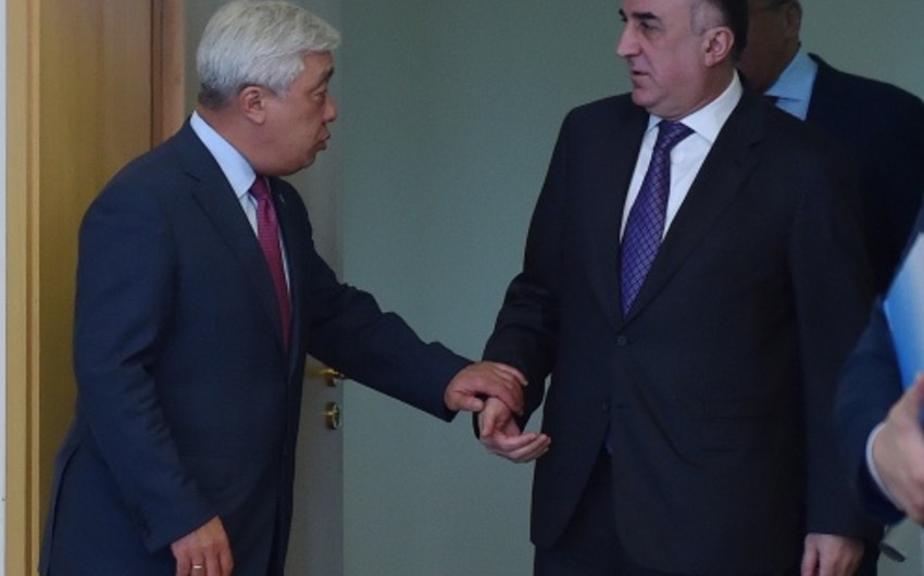 Главы МИД Азербайджана и Казахстана обсудили подготовку визита президента Назарбаева в Баку