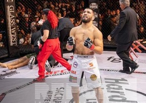 Azərbaycanlı MMA döyüşçüsü ABŞ-də çempionluq kəməri qazanıb