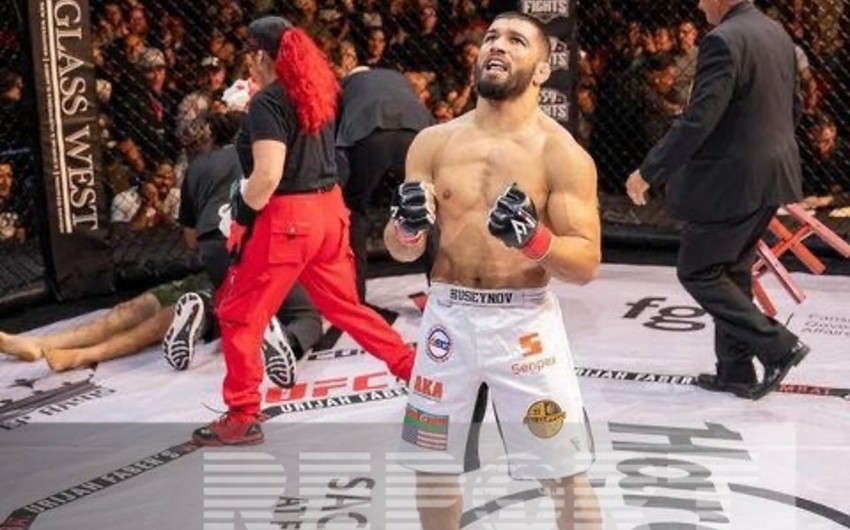 Azərbaycanlı MMA döyüşçüsü ABŞ-də çempionluq kəməri qazanıb