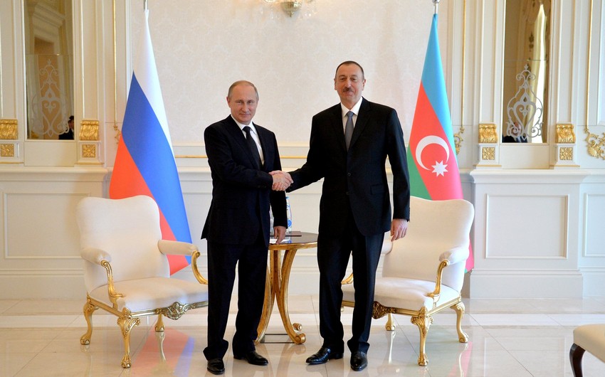 Началась встреча один на один между президентами Азербайджана и России