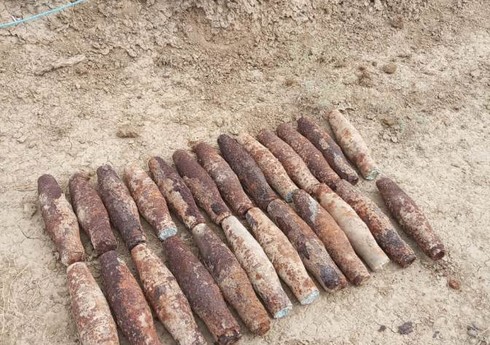 ANAMA: Обнаружено около 200 неразорвавшихся боеприпасов и оружия
