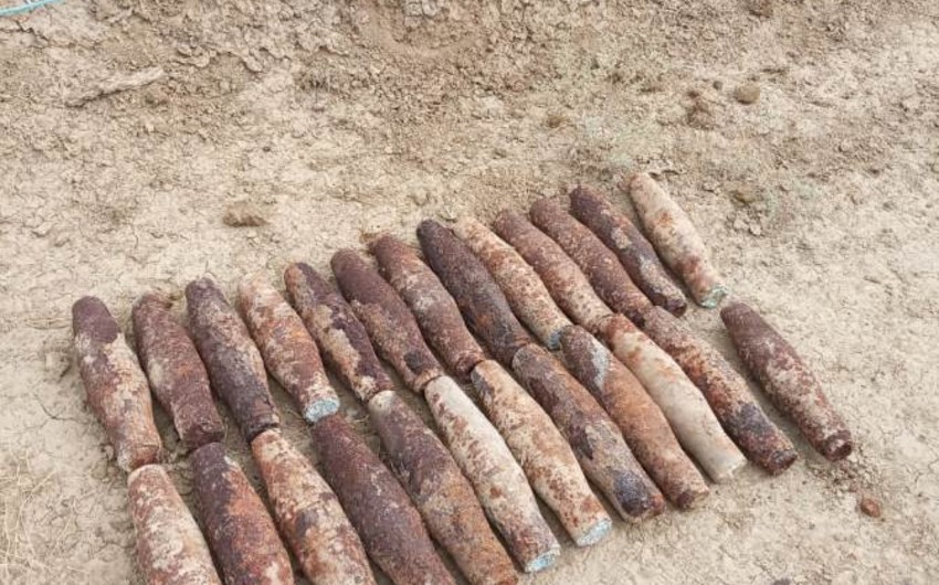 ANAMA: Обнаружено около 200 неразорвавшихся боеприпасов и оружия