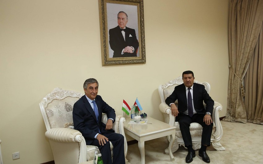 Tajik Ambassador held several meetings with Azerbaijani officials