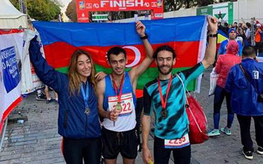 Азербайджанская легкоатлетка установила рекорд на Стамбульском марафоне
