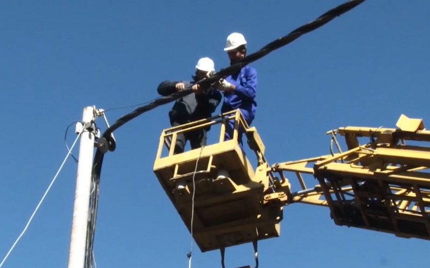 “Azərişıq” Şimal-Qərb bölgəsində enerji təchizatının təminatı üçün işlər görür