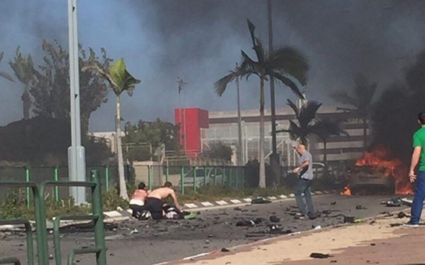 Четыре человека получили ранения в результате взрыва в Израиле - ФОТО