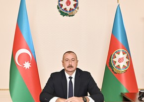 President Ilham Aliyev says Azerbaijan demands compensation from Armenia