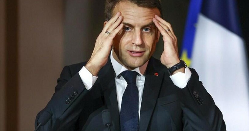 Macron's approval rating plummets to record low