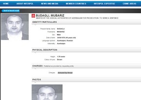 Azerbaijan includes another person to international wanted list