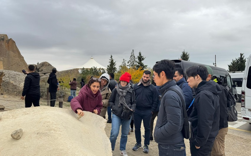 COP29 çərçivəsində xarici media nümayəndələri Qobustan Palçıq Vulkanları ilə tanış olub