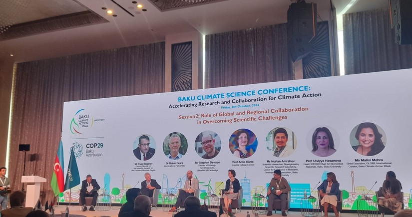 Role of regional cooperation discussed as part of Baku Climate Action Week