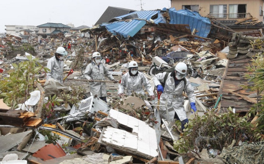 Япония скорбит о жертвах землетрясения 11 марта 2011 года