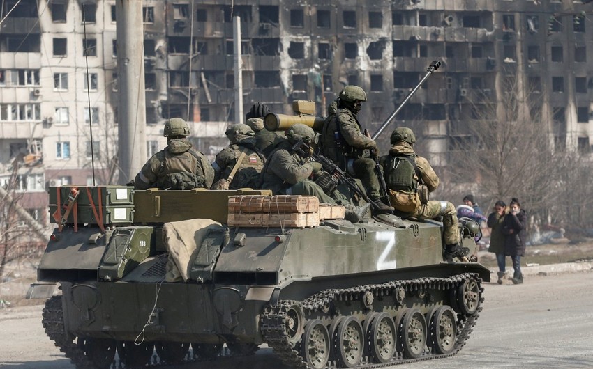 Britaniya MN: Rusiya ordusu Ukraynada irəliləyib