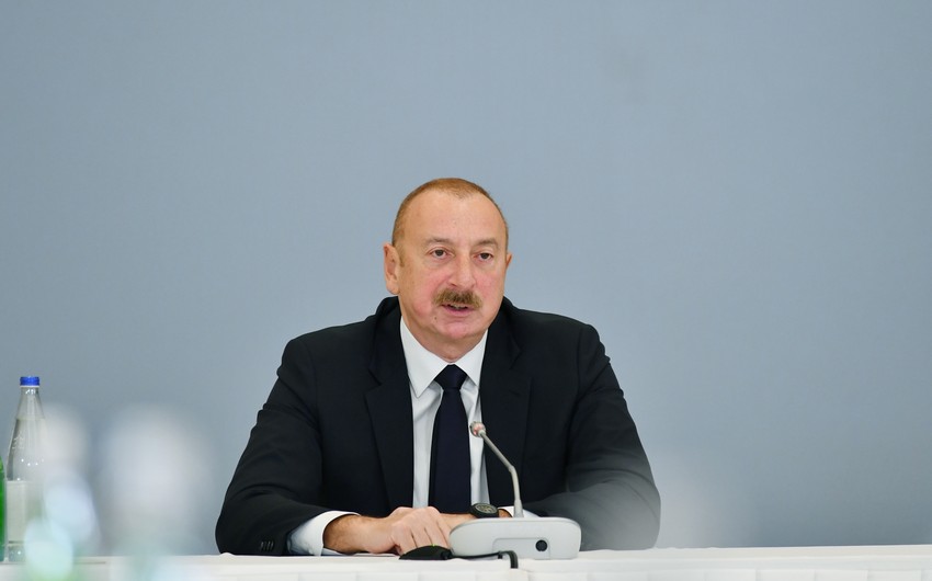 President Ilham Aliyev: Religious sites and property of hundreds of thousands deported Azerbaijanis must be protected