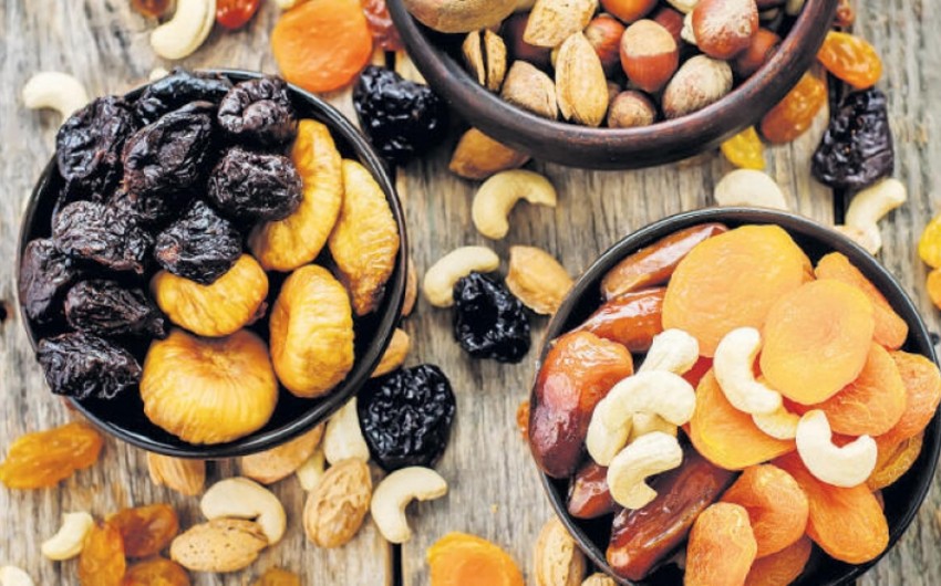 Azerbaijan increases dried fruits imports from Türkiye by nearly 55%