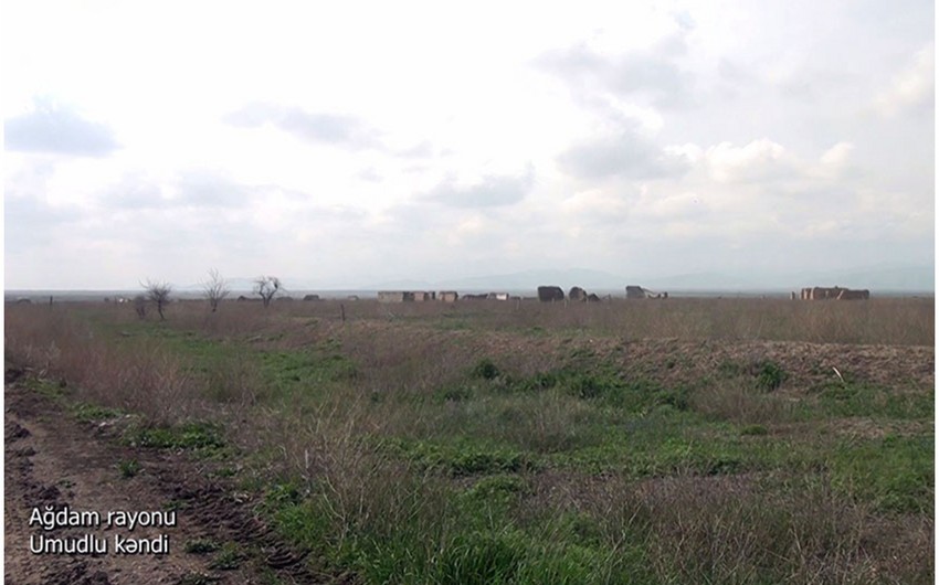 Видеокадры из еще одного разрушенного армянами села Агдама