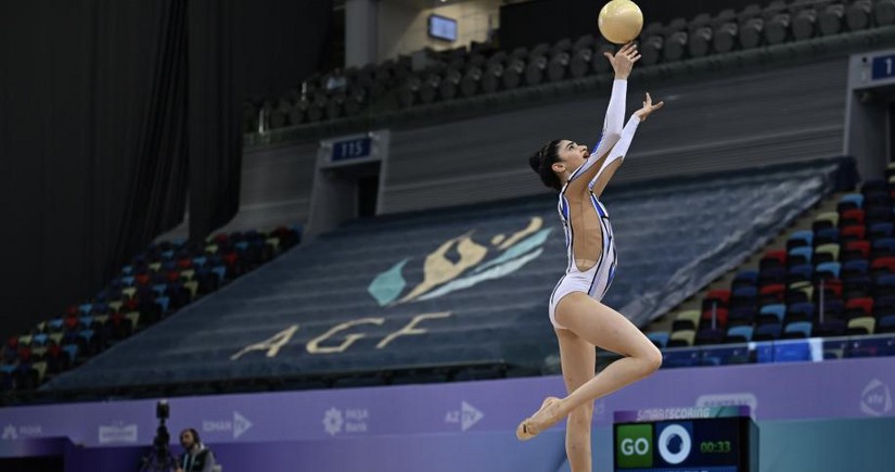 Azərbaycanın dörd bədii gimnastı Bakıdakı yarışda finala vəsiqə qazanıb