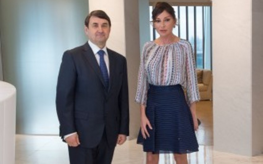​Состоялась встреча Мехрибан Алиевой с вице-президентом Олимпийского Комитета России