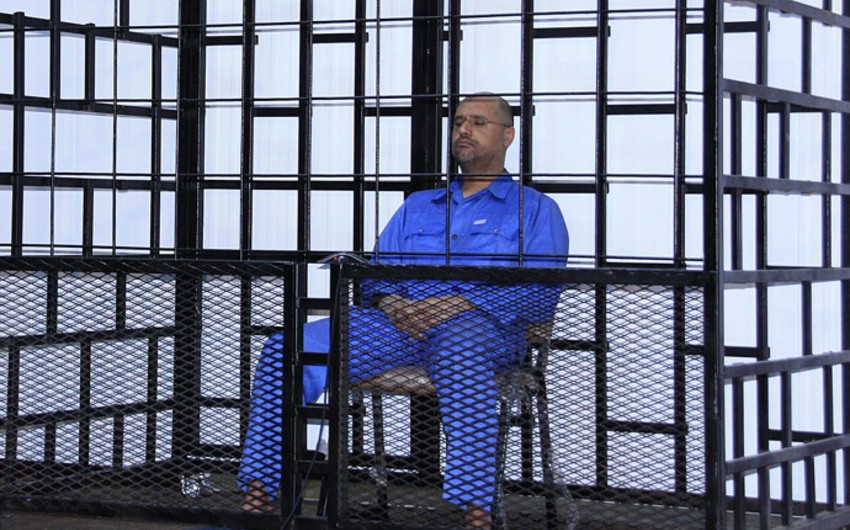 Gaddafi's son sentenced to death over war crimes