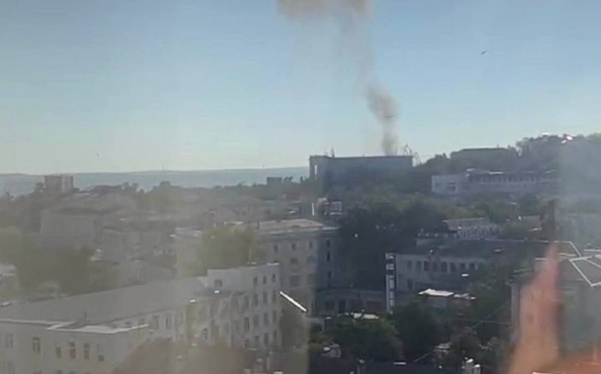 Blast near headquarters of Russian fleet in Crimea