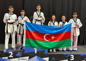  Azərbaycan taekvondoçuları Prezident Kubokunda 6 medal qazanıblar