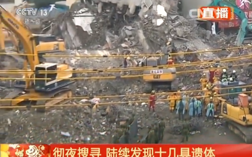 Число жертв землетрясения на Тайване достигло 82 человек