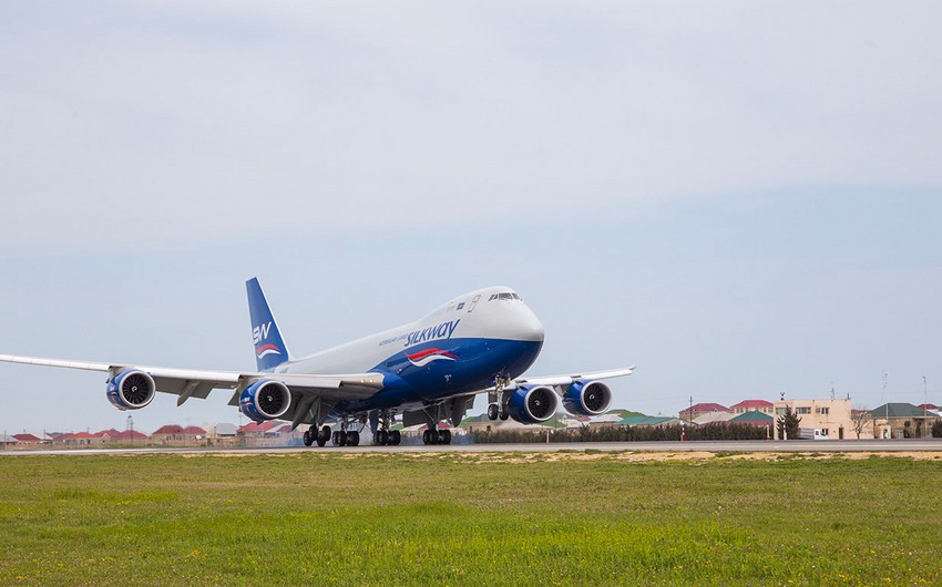 Silk Way West Airlines carries out charter cargo flight between Azerbaijan and Brazil