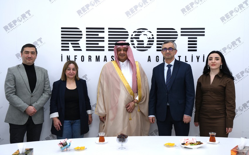 Посол Саудовской Аравии в Азербайджане посетил информационное агентство Report