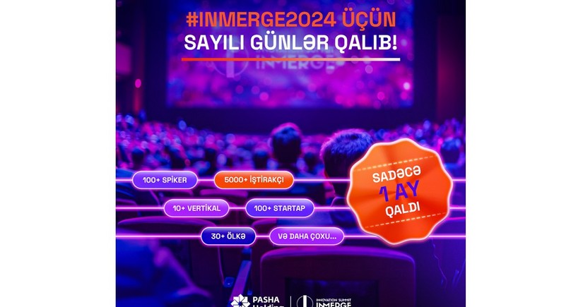 “INMerge” Innovasiya Sammitinə 1 ay qaldı!