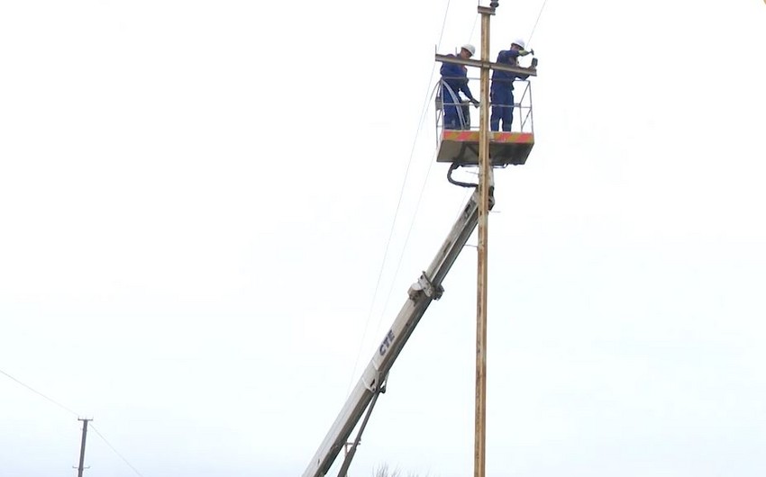 “Azərişıq” daha iki rayonun elektrik təsərrüfatını yeniləyir