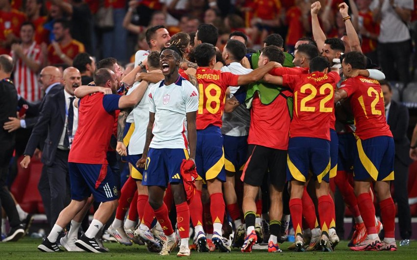 Испания стала первым финалистом ЕВРО-2024 по футболу
