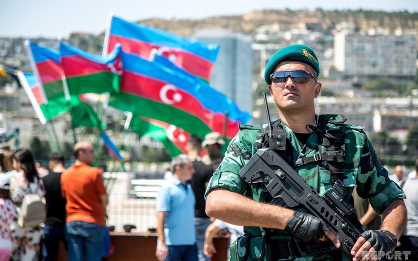 Госпогранслужба Азербайджана отмечает 102-летие со дня своего основания