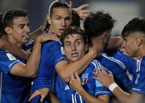 İtaliya gənclər arasında dünya çempionatının 1/2 finalında Cənubi Koreyaya qalib gəlib