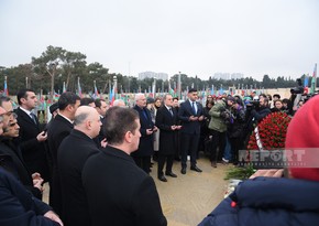 MFA leadership visits grave of Orkhan Asgarov, victim of attack on Azerbaijani embassy in Iran