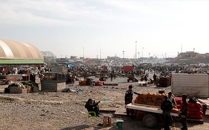 İŞİD Mosulda bazarı atəşə tutub: ölən və yaralananlar var