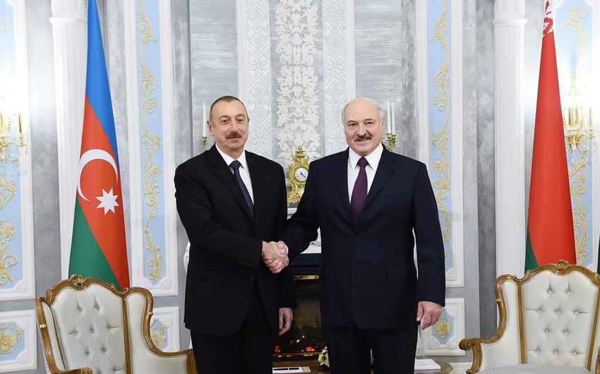 Александр Лукашенко поздравил президента Азербайджана