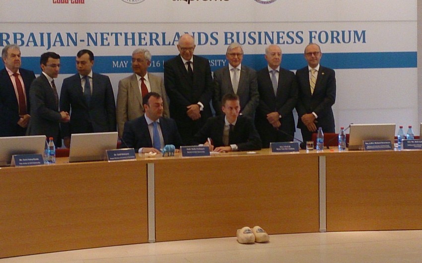 Азербайджан и Нидерланды учредят центр по развитию бизнес-отношений