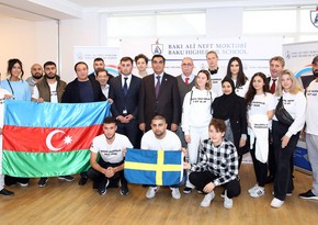 Representatives of Swedish youth organization visited Baku Higher Oil School