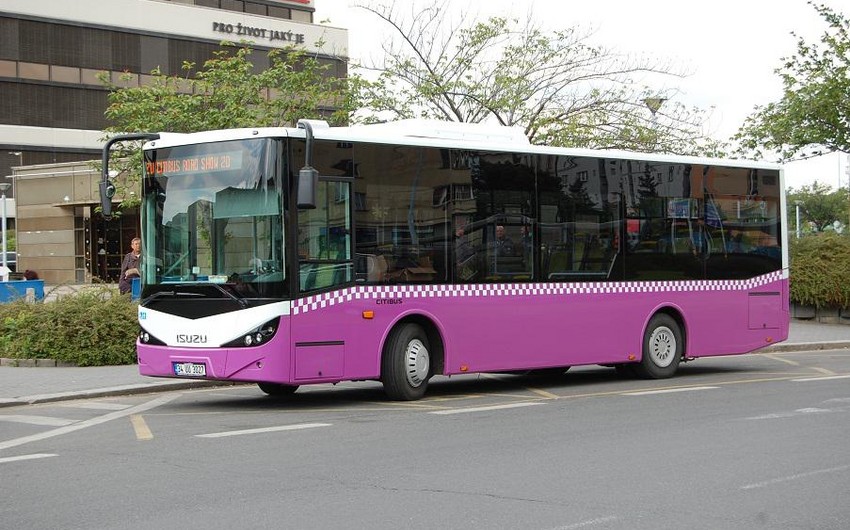 ​Сокращается количество автобусов, движущихся в направлении центра Баку