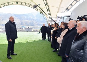 President Ilham Aliyev: 'I believed that we would return to Khojaly and a memorial complex would be created here to perpetuate memory of victims'