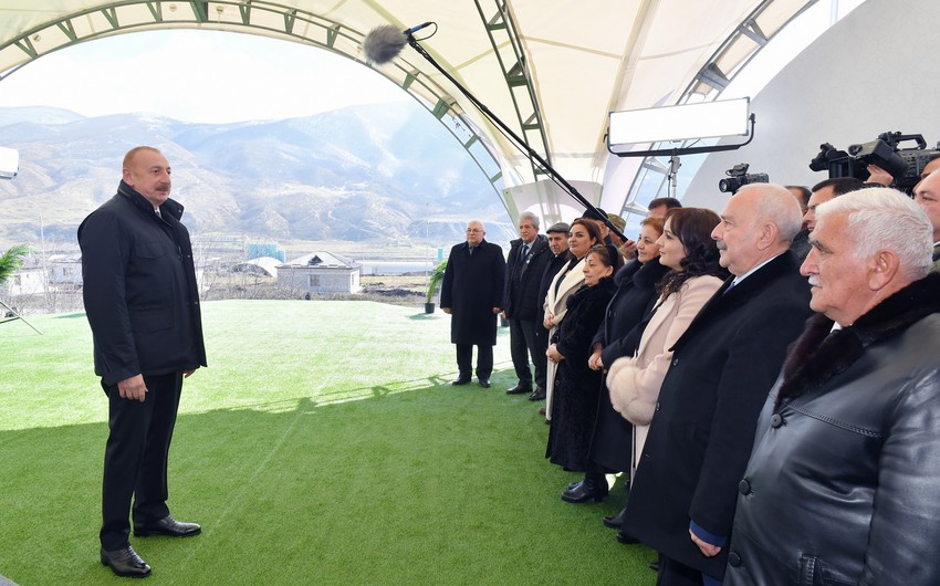 President Ilham Aliyev: 'I believed that we would return to Khojaly and a memorial complex would be created here to perpetuate memory of victims'