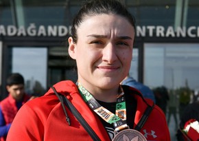 Dünya çempionatının bürünc mükafatçısı: Məqsədim olimpiadaya lisenziya qazanmaqdır